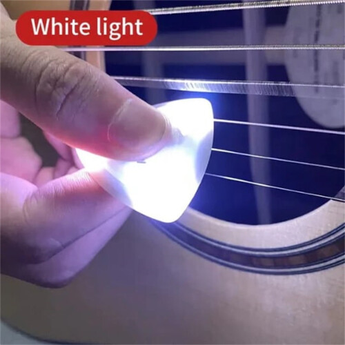 Πένες κιθάρας CheAAlet με φωτεινή LED, φωτιζόμενες πένες με μεγάλη διάρκεια ζωής