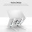 Πτυσσόμενη ρυθμιζόμενη βάση φορητού υπολογιστή για φορητούς υπολογιστές και tablet 7