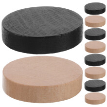 10pcs Wooden Sling Puck Chess Party Sling Puck Hockey Toys Wooden Hockey Game Chess Wooden Ice Hockey Game Chess Sling Puck Game Accessories