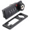 TOYMYTOY4Digit Κλειδαριά με κωδικοποίηση συνδυασμού, μαύρη μηχανική κλειδαριά με 6