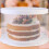 Cake Container White PET 3Pcs 9.1X9.1X6.3In 5