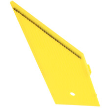 Râpe à carottes pratique, accessoires pour râper les légumes, jaune, 20 x 8 x 1 cm