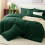 Emerald Green Boho Comforter Set Queen 7-Piece 5
