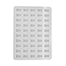 Moule OUNONA Mini Ours en Silicone pour Pâtisserie et Gâteaux - Facile à nettoyer - Adorable
