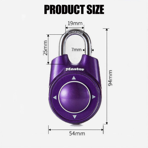 Directional Combination Lock Locker Gym Padlock 1