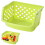 4-Color Stackable Storage Baskets - Multi-Purpose Plastic Organizers for Kitchen & Toy Storage, Space-Saving Containers with Interlocking Design 7