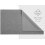 Tapis de bain en coton gris clair 43 x 61 cm 5