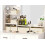 Set di organizer per cassetti in tessuto beige – 14 pezzi, pieghevoli e 5