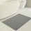 Tapis de bain en coton gris clair 43 x 61 cm 3