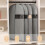 Sacos resistentes para roupas, tamanho 23,6 x 43,3 polegadas (pacote com 3 unidades). 5