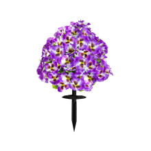 Umelý motýľ orchidea zemná vložka plastový kvet1