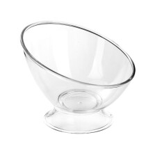 PP transparante saladeschaal voor thuisgebruik, 11,4 cm