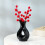 Boho-Vase im nordischen Stil, herzförmig, 12 cm 1