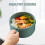 Μπολ Ramen για φούρνο μικροκυμάτων 850ml - Βραστήρας με καπάκι για νουντλς και σούπα 8