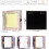 Flowers Shadow Box Display Case 11x11 White Pink 2