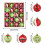 Christmas tree ornaments red green 20 pcs 2