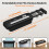 6-Sheet Strip-Cut Paper Shredder Portable Jam-Proof 4