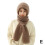 Women's Windproof Hat-Scarf Combo, Polyester, 56-58cm 5