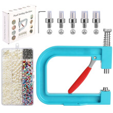 Ručný osádzač korálok a nitov Blue Pearl Press Tool
