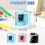 Electric Pencil Sharpener Pink Portable with Auto Stop 6
