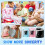Electric Pencil Sharpener Pink Portable with Auto Stop 7
