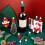 Ensemble de bonnets et écharpes miniatures tricotés pour poupées de Noël 6