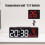 Digitale wekker met datum, temperatuur en dimbaar display. 5