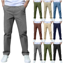 4-13 éves fiúknak és lányoknak való sport cargo nadrág, rugalmas derékkal, iskolás gyerekeknek, twill jogger nadrág