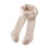 Collant per bambine, spessi, foderati, caldi, lunghi, elasticizzati, basici, a lunghezza intera, per l'inverno (B, L) 1