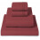 Ensemble de draps rouge brique pour lit double, 4 pièces, luxe rafraîchissant 1