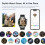 Smartwatch da uomo con notifiche di chiamate/messaggi, touch HD e contapassi – Compatibile con iPhone e Android 5