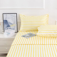 Parure de lit à carreaux imprimés 4 pièces - Taille Queen - Draps en microfibre doublement brossée, ultra doux et respirants, à carreaux noirs