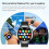 Smartwatch da uomo con notifiche di chiamate/messaggi, touch HD e contapassi – Compatibile con iPhone e Android 3