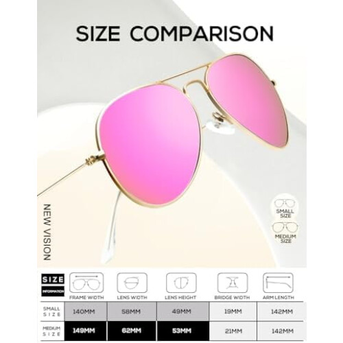 Κλασικά γυαλιά ηλίου Aviator για άνδρες και γυναίκες, οδήγηση, γυαλιά ηλίου με 2
