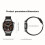 Smartwatch da uomo con notifiche di chiamate/messaggi, touch HD e contapassi – Compatibile con iPhone e Android 4