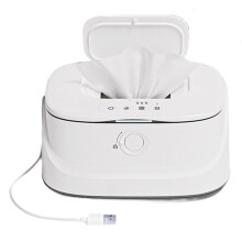 Wipe Warmer,3-Mode Adjustable Baby Wipes,Quick Heating Baby Wipe Warmer,Convenient Spring-Loaded Wipe Warmer