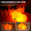 Fox Night Light LED Squishy Λάμπα Σιλικόνης Κατάλληλη για Τρόφιμα, 1 Συσκευασία 4