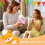 Fox Night Light LED Squishy Λάμπα Σιλικόνης Κατάλληλη για Τρόφιμα, 1 Συσκευασία 6