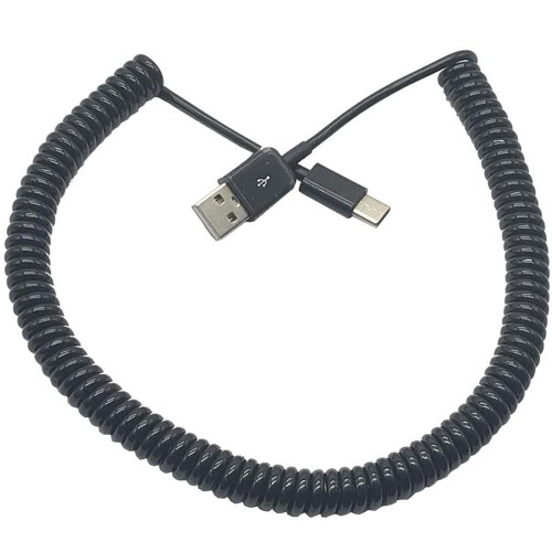 Καλώδιο φόρτισης τύπου-C σε USB2.0 με ελατήριο για τηλέφωνα LeEco και μεταφορά 2