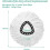 Conjunto de 16 Refis de Microfibra para Mop Giratório, Compatíveis com Mop Giratório Triangular e Mop Giratório Redondo 360 2