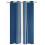 Tende da esterno a righe blu navy e bianche con occhielli impermeabili 2