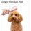 Brosse de toilettage extensible à poils doux pour petits chiens et chats 6