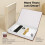 Dekoratives Kunstbuch-Set (2 Stück), braun-beige, Leinen 2