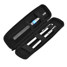Estojo rígido em EVA com zíper para canetas, multifuncional, protetor e ideal para canetas-tinteiro, esferográficas, stylus e lápis.