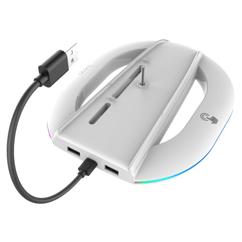 iPeGa PS5Slim vertikal stativ med RGB LED 2
