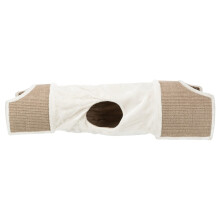 Trixie Kratztunnel, 110 ? 30 ? 38 cm, lichtgrau/braun/taupe