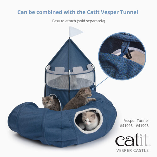 Catit VESPER Catit Castle, Blue 2