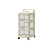 Kitchen Storage Rack with MultiLayer Shelf, Adjustable Organizer for Vegetables, Cookware and More
