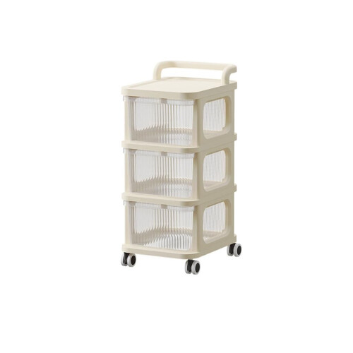 Kitchen Storage Rack with MultiLayer Shelf, Adjustable Organizer for Vegetables, Cookware and More