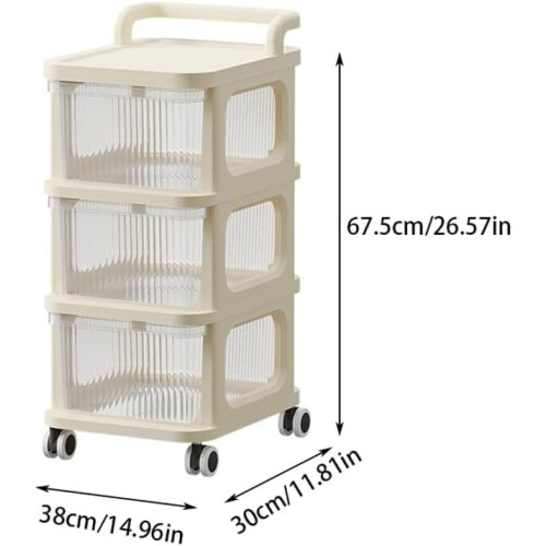 Kitchen Storage Rack with MultiLayer Shelf, Adjustable Organizer for Vegetables, Cookware and More 1